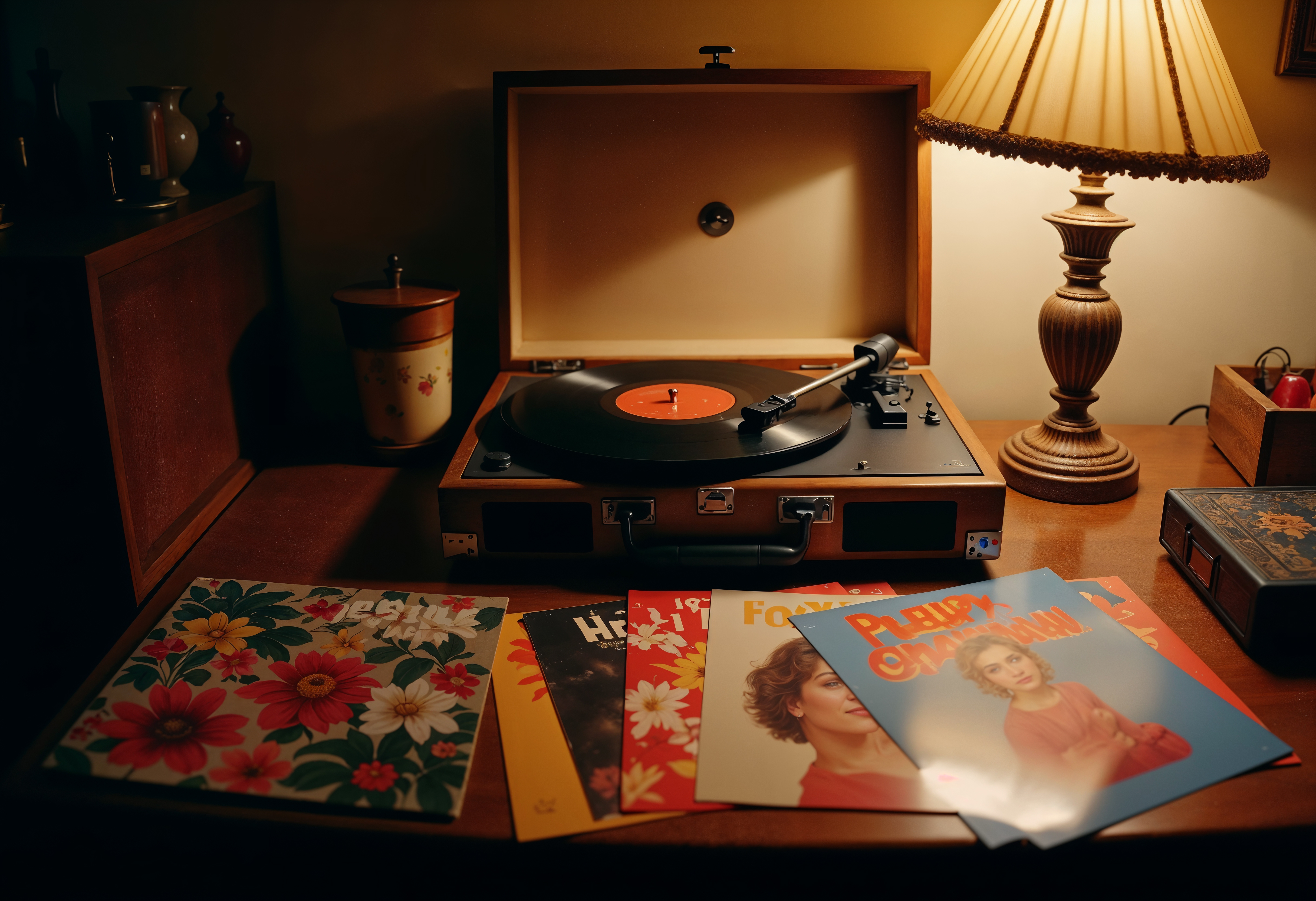 Imagem de vinil vintage